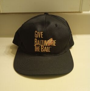Sportsman Vintage NFL Give Baltimore The Ball Baltimore  Snapback Hat